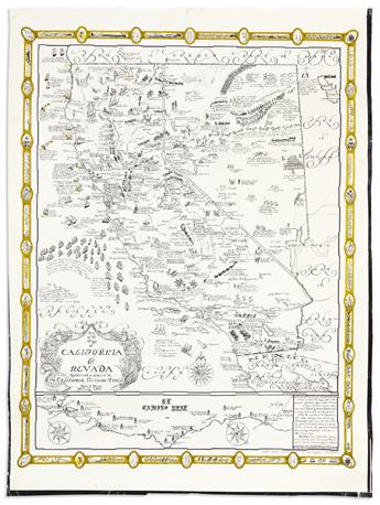 (PICTORIAL MAPS.) Peter Reynolds Furse. Group of 3 color-printed maps relating to North America.